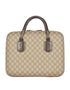 Gucci Supreme Interlocking G Laptop Bag, back view
